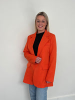 Oversized blazer/ Orange