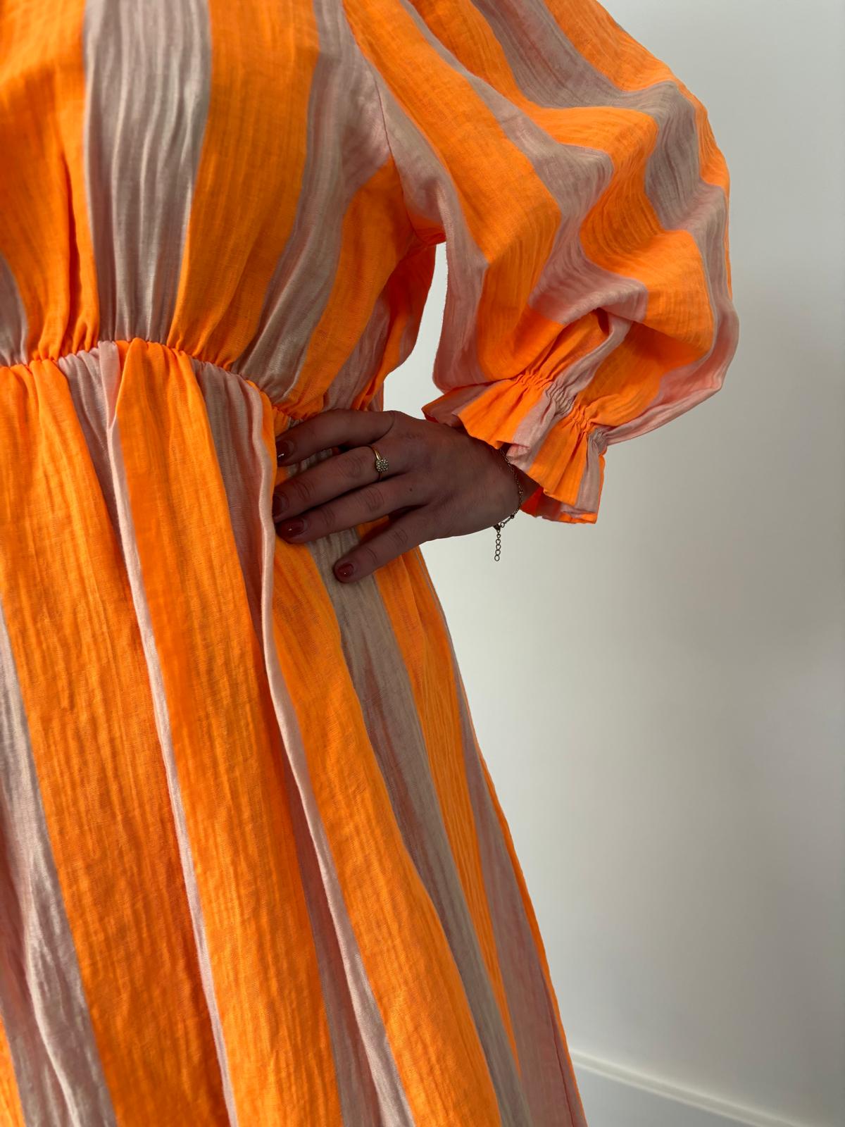 Maxi Dress/ Candy Stripe