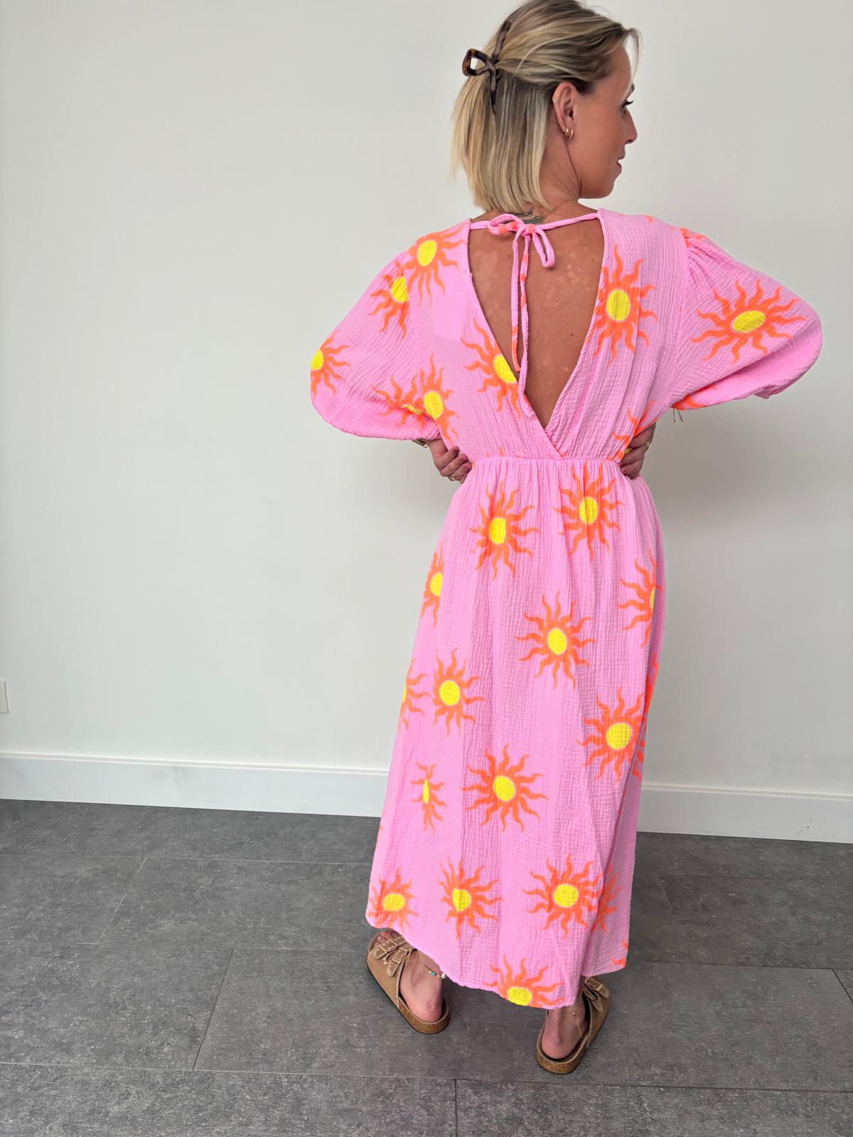 Maxi Dress/ Sunshine Pink