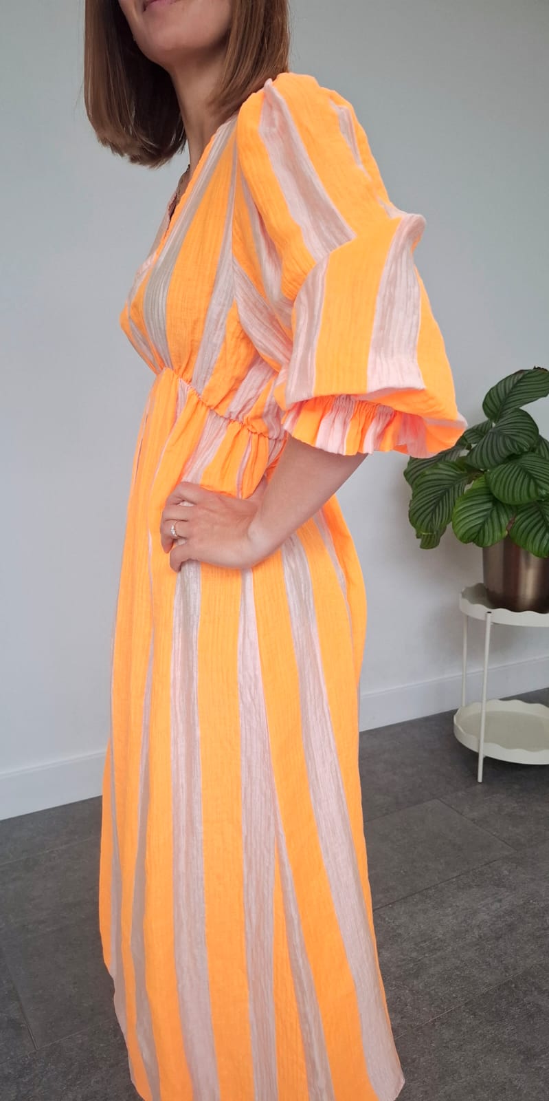 Maxi Dress/ Candy Stripe