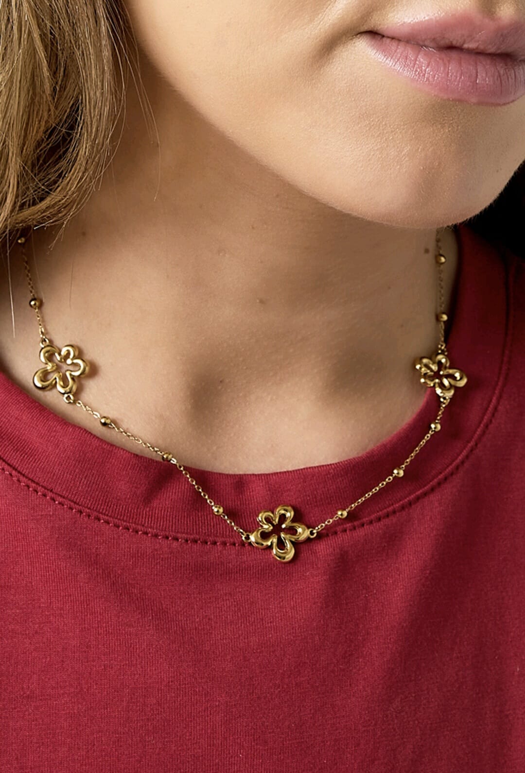 Necklace flower