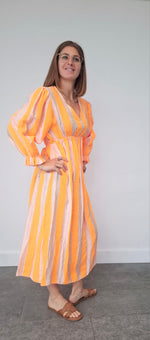 Maxi Dress/ Candy Stripe