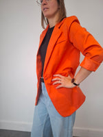 Oversized blazer/ Orange