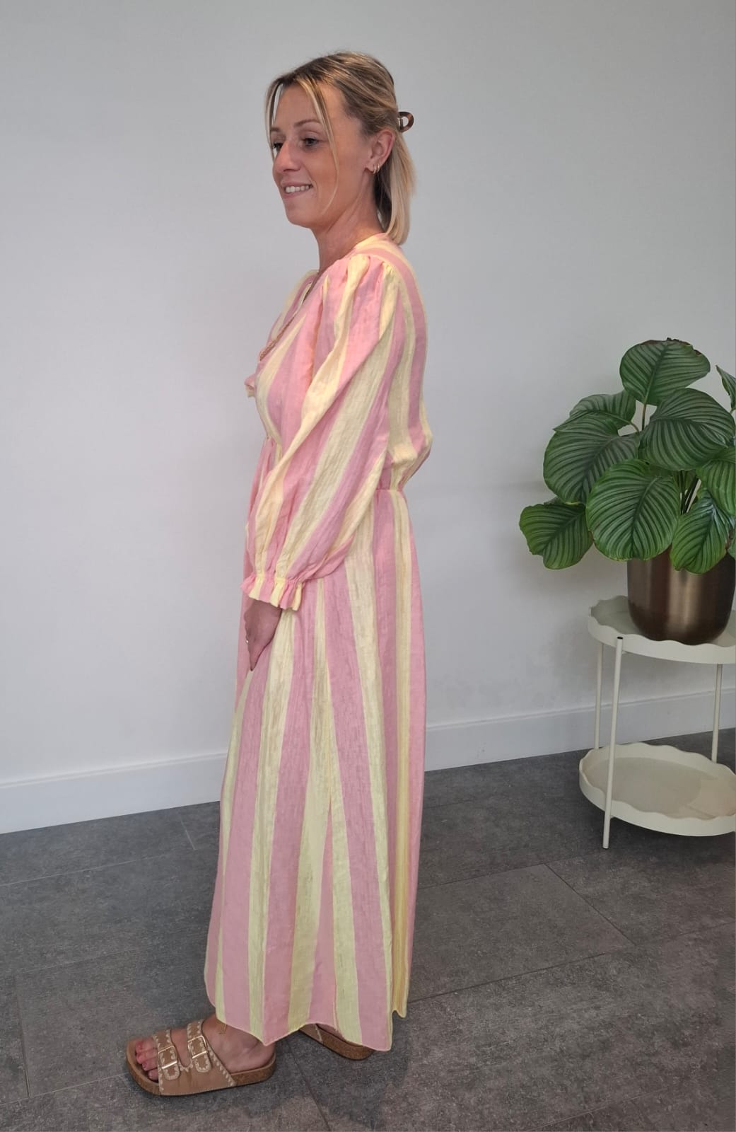 Maxi Dress/Candy stripe