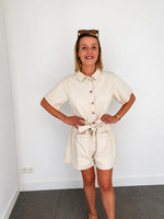 Playsuit/Ecru