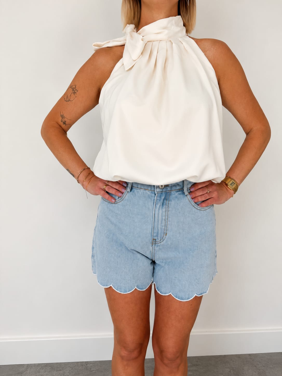 Elegance Top/Crème