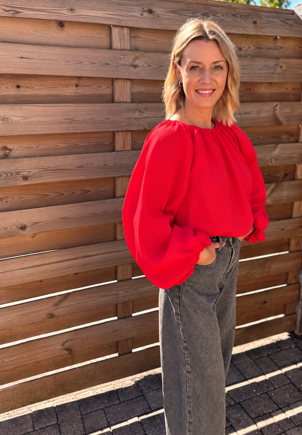 Balloon top/red